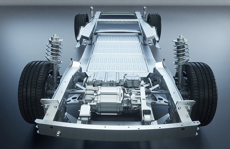 Imagen de la carrocería interior del AION ES