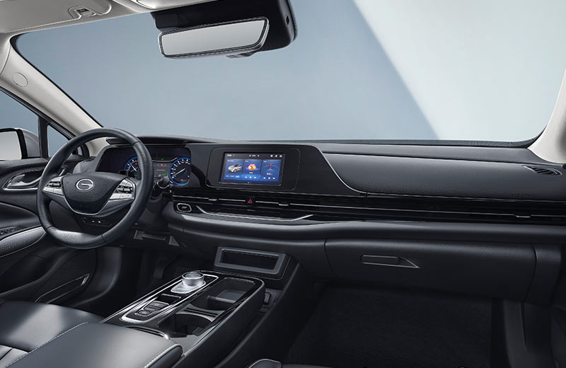 vista del interior del AION ES