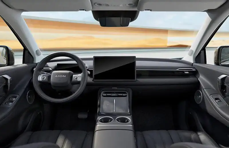 vista del interior del AION V