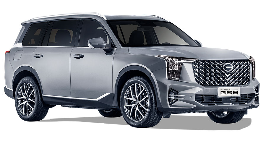 foto de un GS8 color gris oscuro