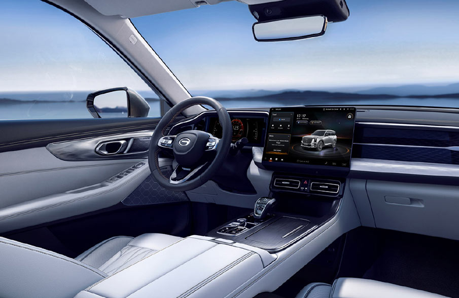 dibujo del GS8 en modo conducción crucer