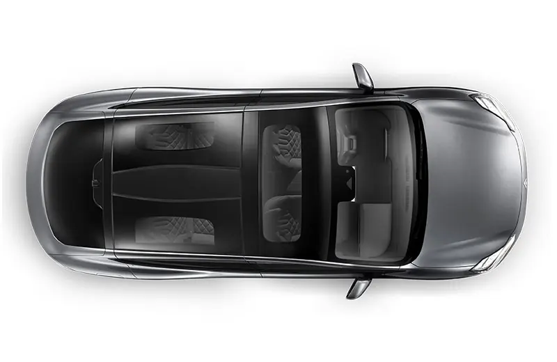 Imagen de la carrocería interior del HYPTEC HT